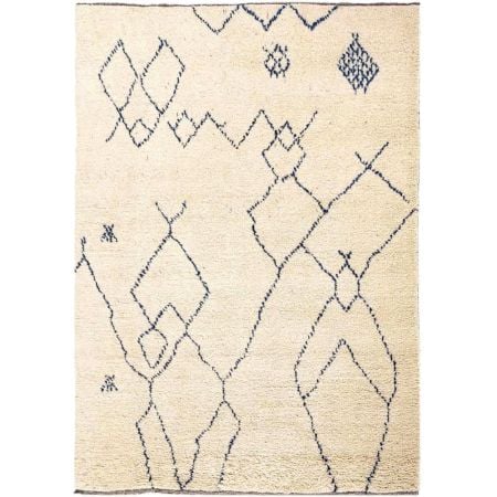 Hand Knotted Tribal Wool Rug